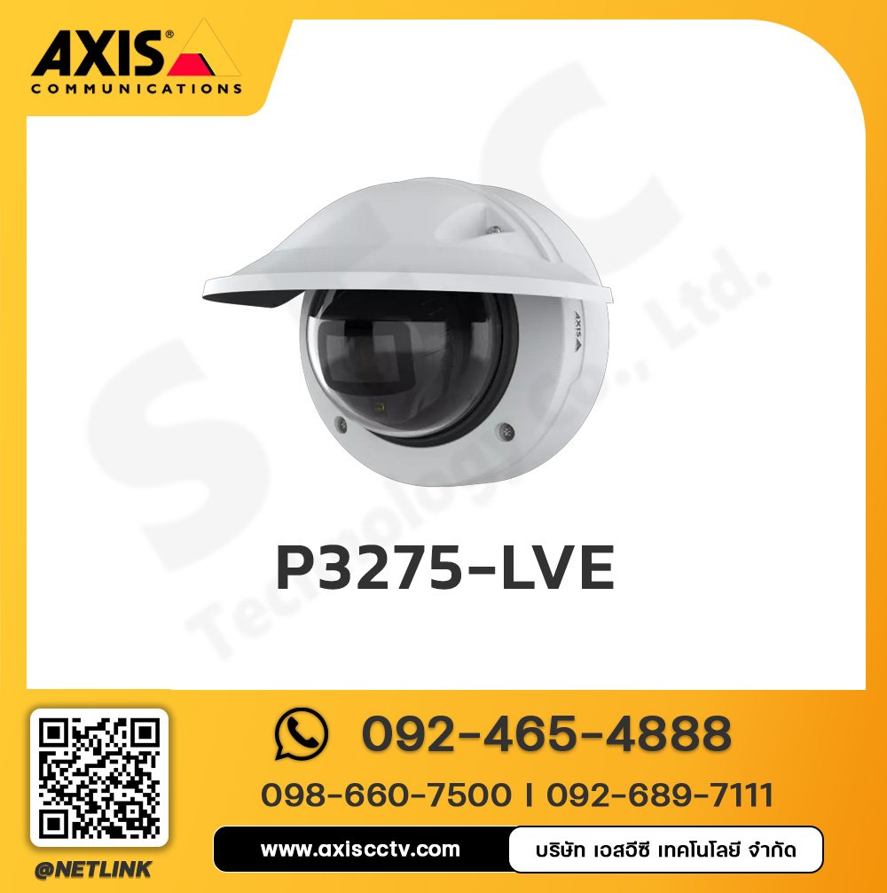 AXIS P3275-LVE Dome Camera
