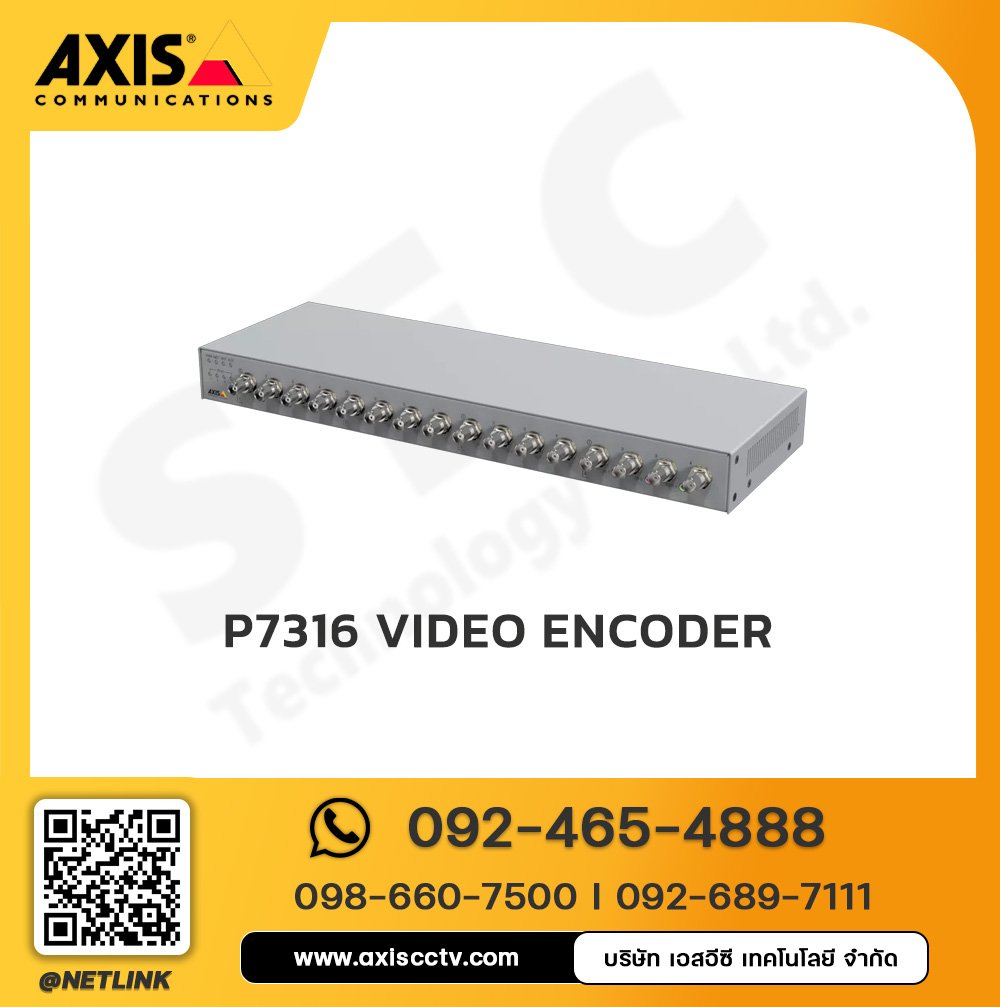 AXIS P7316 Video Encoder