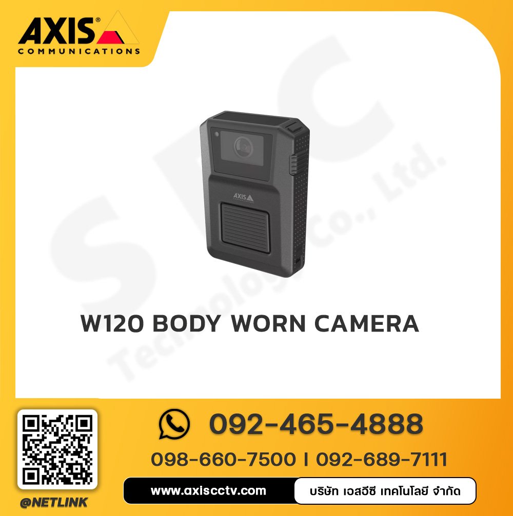 AXIS W120 Body Worn Camera
